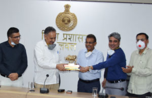 एडीजीपी सुभाष यादव को सेवानिवृति पर पलवल प्रशासन ने दी विदाई