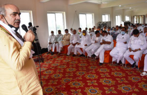 जिला कार्यालय बनने से पार्टी कार्यकर्ता होंगे मजबूत : मूलचंद शर्मा