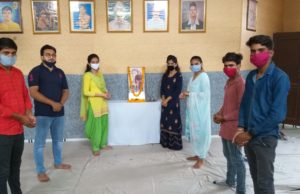 एबीवीपी ने मनाया 72 वां स्थापना दिवश