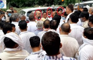 देखें कहां पर भाजपा मंत्री और विधायकों ने शोशल डिस्टेंसिंग की उड़ाई धज्जियां