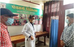 सीएमओ डा. ब्रह्मदीप ने किया नागरिक अस्पताल का दौरा