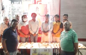 अग्रवाल वैश्य समाज युवा व छात्र इकाई ने मनाया श्री राम मंदिर भूमि पूजन उत्सव पर दीप जला मनाई दिवाली – निकुंज गर्ग