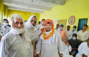 भाजपा विधायक ने शहीद को दी श्रद्धांजलि