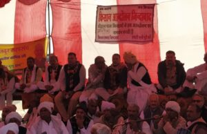 किसानों की क्रमिक भूख हडताल तीसरे दिन भी जारी