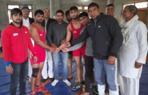 जिला कुश्ती फेडरेशन ने स्टेट प्रतियोगिता के लिए पहलवानों का चयन किया