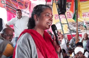नौ विधानसभा क्षेत्रों की आशा वर्कर पहुंची किसानों के धरने पर