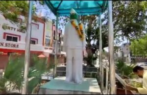 हरियाणा में महापुरूषों की प्रतिमाओं को आखिर क्यों पहनाए गए मास्क,पूरी खबर