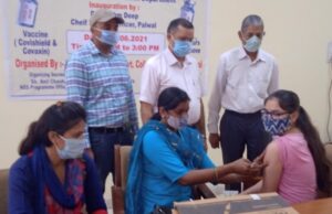 राजकीय महाविद्यालय में तीन दिन में 500 विद्यार्थियों ने लगवाई वैक्सीन