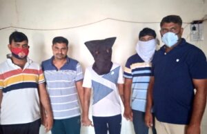 उमरशैद हत्याकांड का साढे 7 लाख के ईनामी बदमाश प्रोडेक्शन वारंट पर