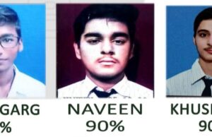 विनायक ग्लोबल स्कूल में सुजल गर्ग रहे प्रथम