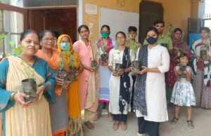 यशमा सिंह ने तुलसी के 200 पौधे वितरित कर मनाया जन्मदिन