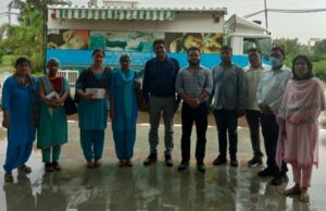 एनजीएफ कॉलेज में आयोजित कैंप में लोगों ने लगवाई वैक्सीन