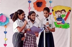 विनायक ग्लोबल स्कूल पलवल में हिंदी दिवस का आयोजन