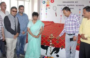 विनायक ग्लोबल स्कूल में आठवीं बैडमिंटन चैंपियनशिप का हुआ शुभारंभ