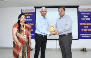 फार्मेसी के विद्यार्थियों के लिए ओरिएंटेशन कार्यक्रम का आयोजन