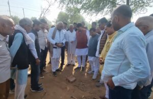 विधायक प्रवीण डागर ने किया तीन नई सडक़ों का शुभारंभ