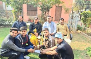 वालीबाल एवं भारोत्तोलन चैम्पियनशिप में जीजीडीएसडी कालेज के खिलाड़ियों का दबदबा।