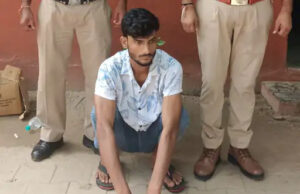 कांग्रेस प्रत्याशी को वोट न देने पर पेट्रोल पंप जलाने की धमकी देने वाला युवक गिरफ्तार