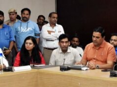 प्रदेश सरकार में राज्य मंत्री बनने पर गौरव गौतम ने अधिकारियों के साथ पहली मीटिंग में दिखाए तेवर