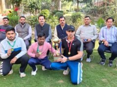 मुक्केबाज़ी प्रतियोगिता में सनातन धर्म कॉलेज पलवल की टीम ने जीते पदक