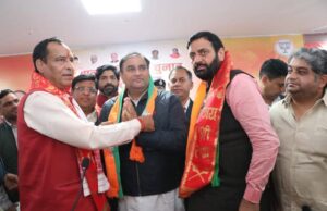 पलवल :पूर्व विधायक केहर सिंह फिर से भाजपा में शामिल