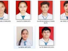 बी.के. स्कूल की यशिका जैन ने 96% अंकों के साथ 12वीं में लहराया परचम